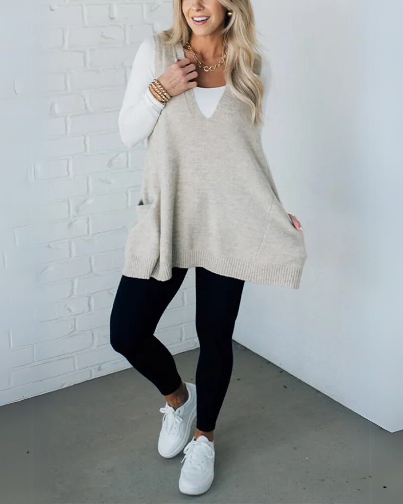 Cozy Knit Vest