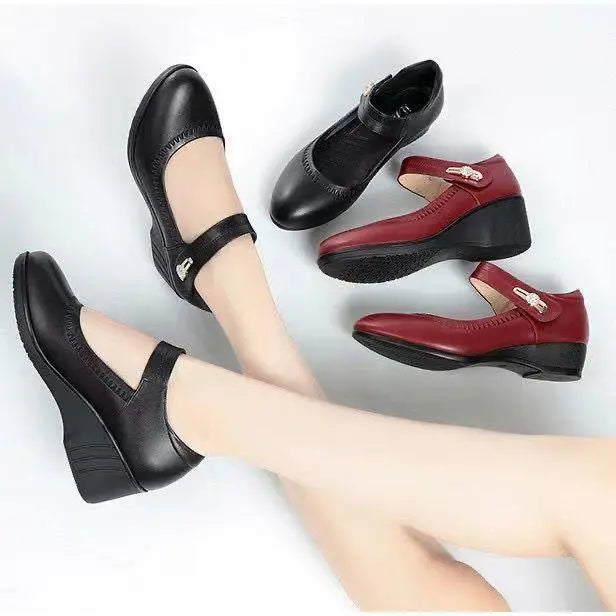 Elegant Mid-Heel Comfort Shoes